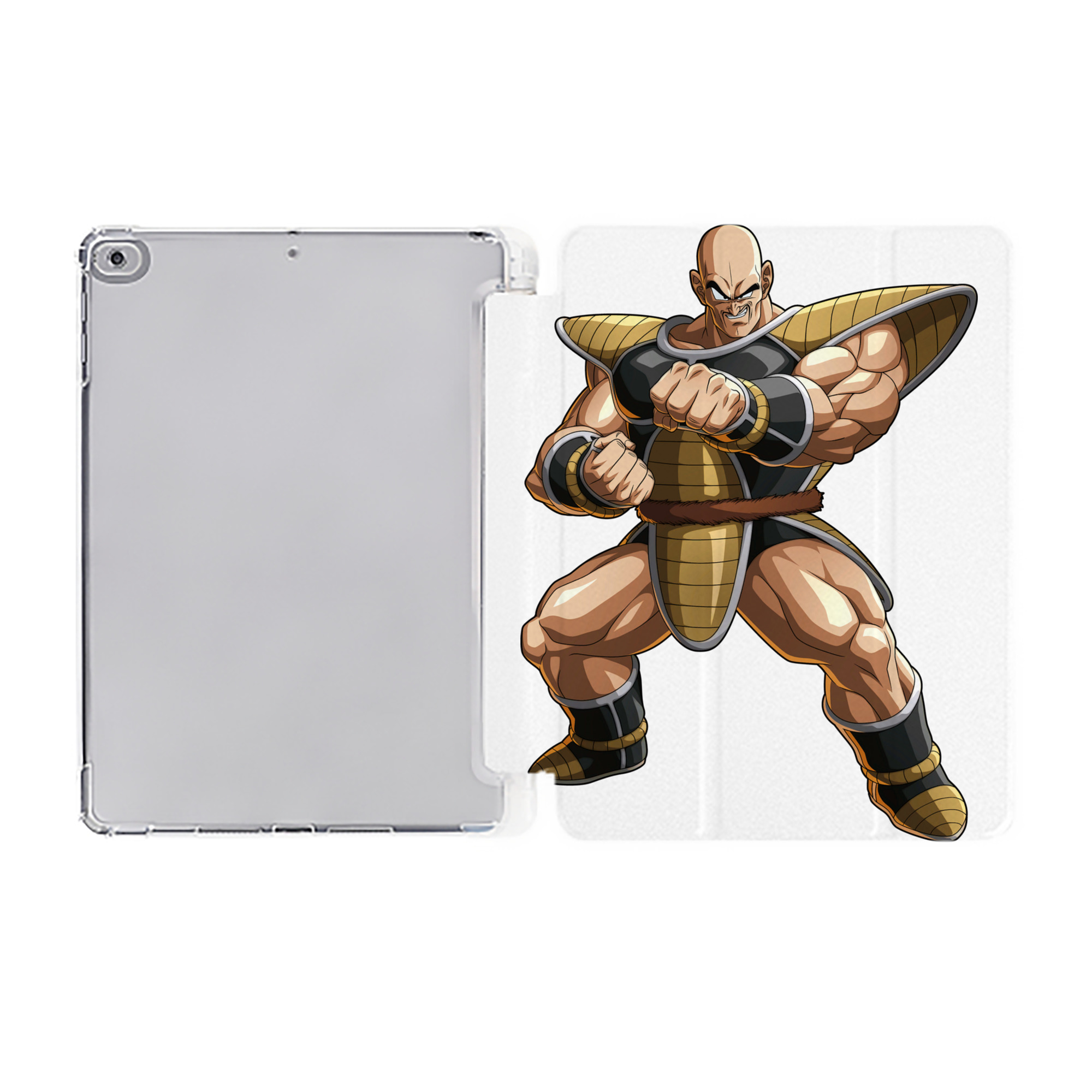 （画像用） ドラゴンボール DRAGON BALL IPad ケース ペン収納付き 三つ折りスタンド PUレザー×シリコン 対応機種9.5/10.5/10.9インチ